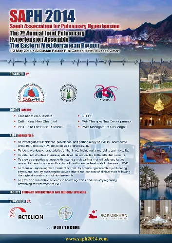 The 7th Annual Joint Pulmonary Hypertension Assembly, The Eastern Mediterranean Region – Saudi Association for Pulmonary Hypertension (SAPH2014)