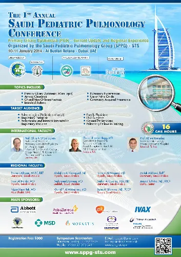 The 1st Annual Saudi Pediatric Pulmonology Conference (SPPC2014)